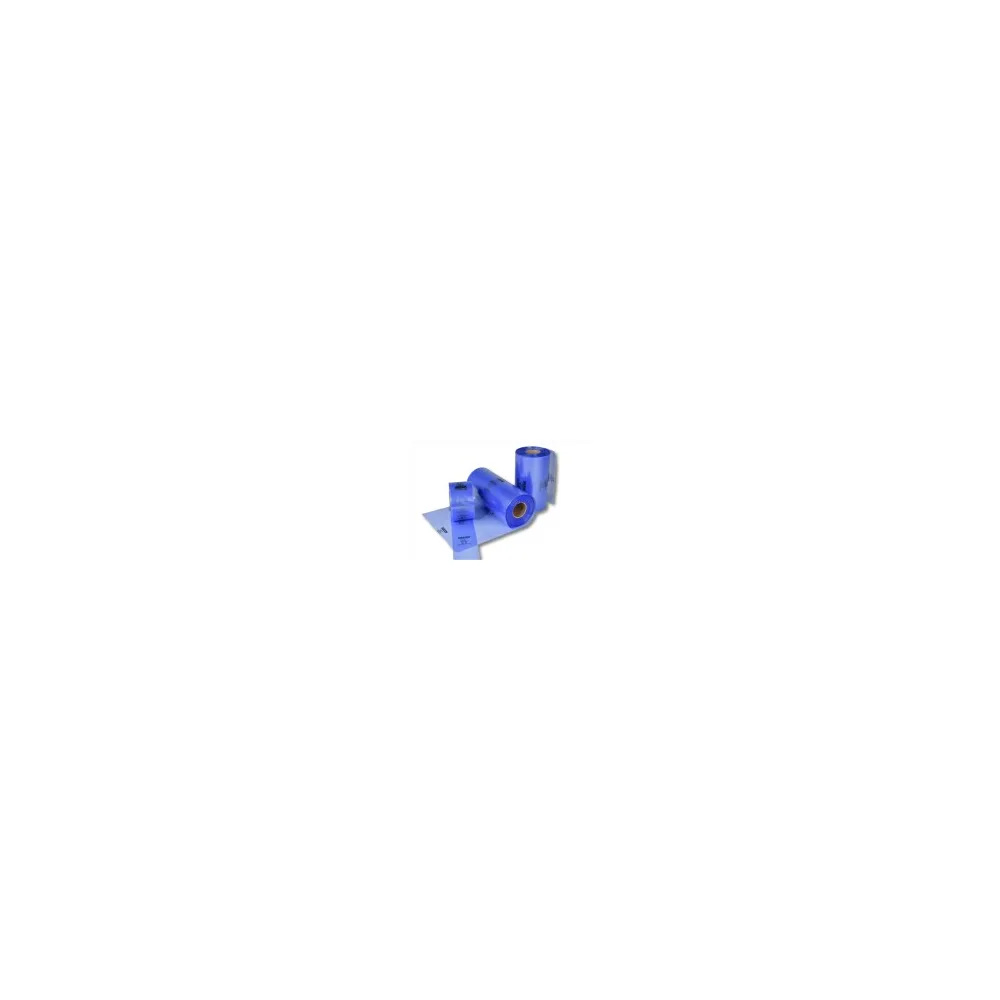 VCI-Schlauchfolie, blau-transparent, 200 x 0,10 mm 100my / 200 m