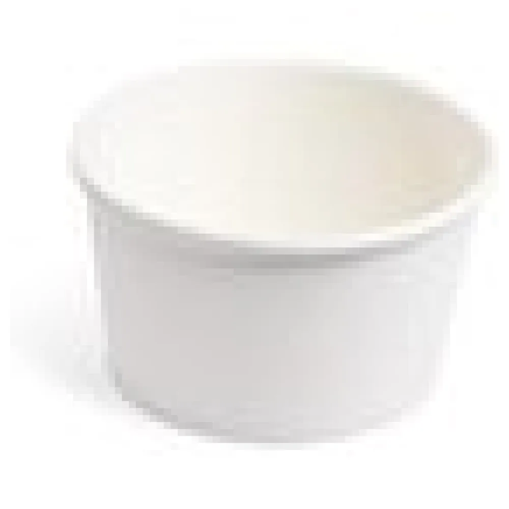 Papierbecher Feinkostbecher Eisbecher rund weiß 350 ml, O 11,5 cm, 50 Stk. – Bild 4