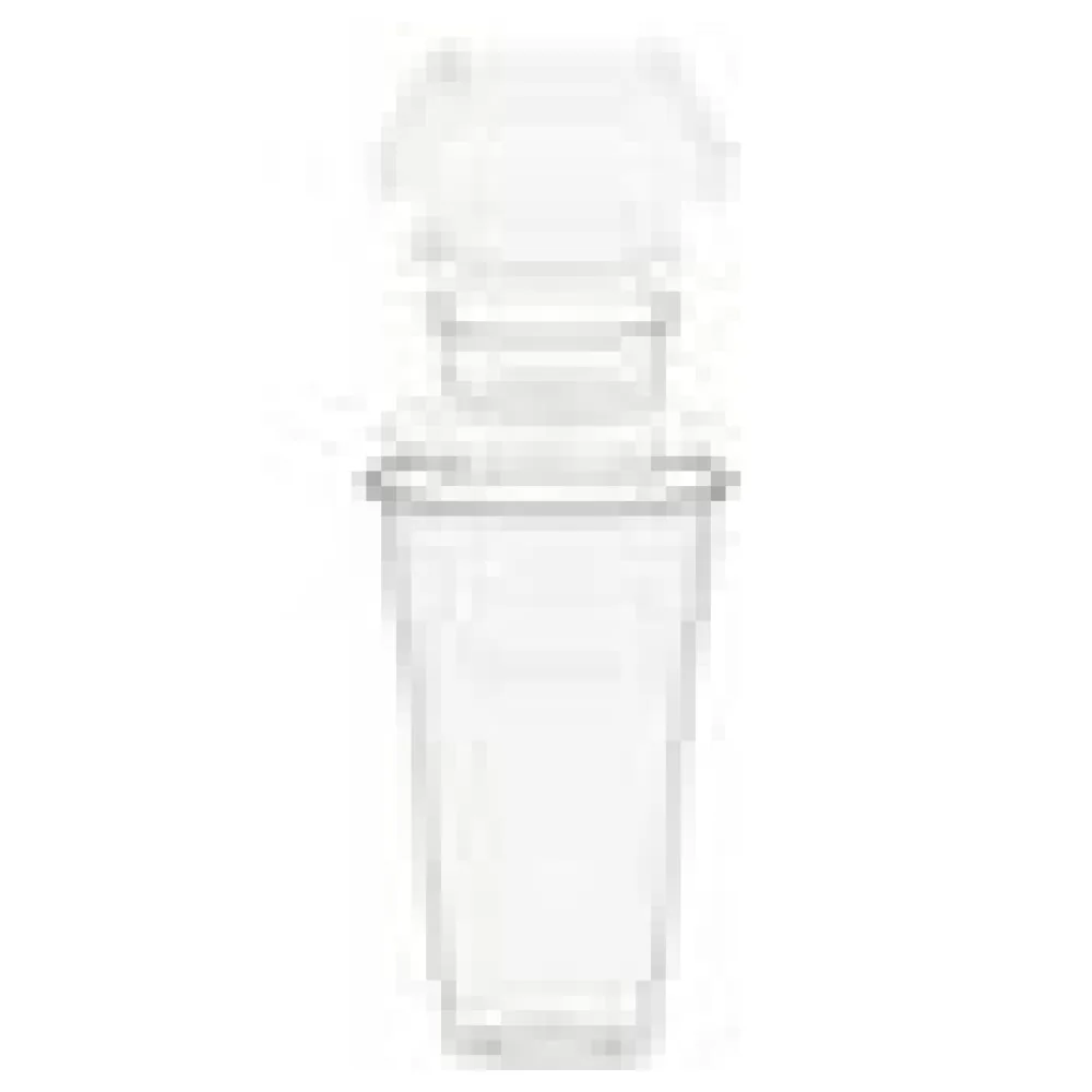 BIO Trinkbecher 500ml+Domdeckel+ 90ml Einsatzbecher stapelbar PLA, 100 Stk. – Bild 4