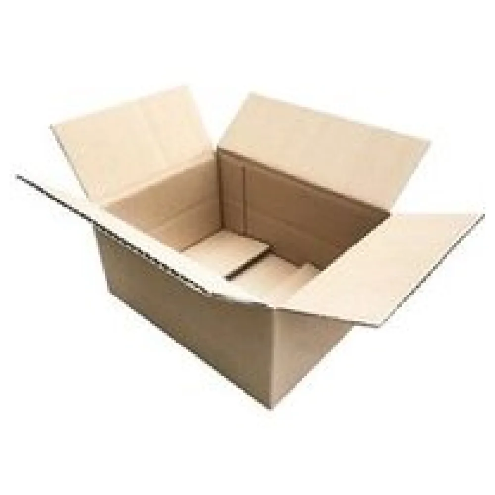 Faltkarton 220x160x(50)-100mm mit variabler Höhe 1-wellig Dickwelle braun – Bild 3