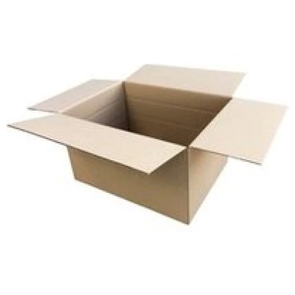 Faltkarton 455x340x(120)-265mm mit variabler Höhe 1-wellig Dickwelle braun – Bild 3