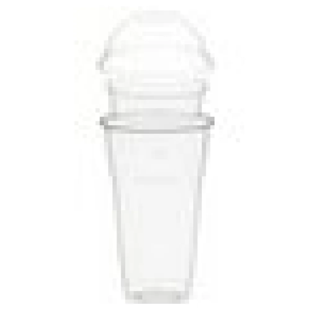BIO Trinkbecher 500ml + Domdeckel ohne Loch + Einsatzbecher O 96mm (PLA) 50 Stk. – Bild 4