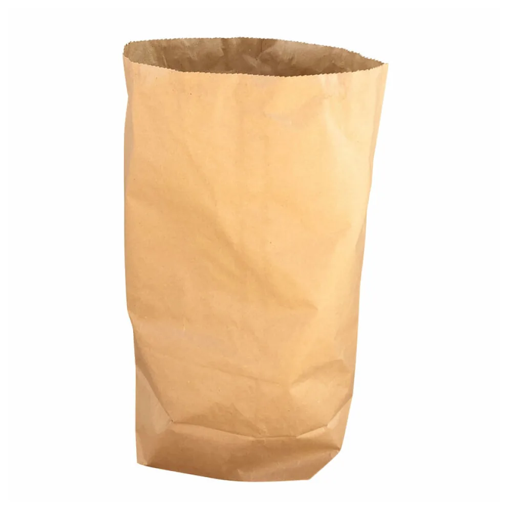 Papier Müllsäcke 30 L 45x60+20cm 2-lagig kompostierbar & biologisch abbaubar braun, 25 Stk. – Bild 2