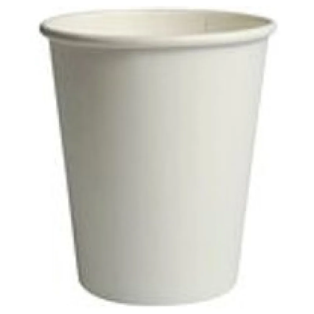 BIO Heißgetränkecher CoffeeToGo weiß 100ml 100% Reycling FSCR, 50 Stk. – Bild 3