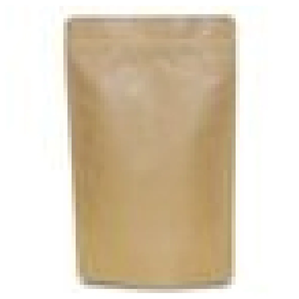 Standbodenbeutel Kraftpapier braun High Barrier mit Alubeschichtung 130x225x70mm, 500ml, 100 Stk. – Bild 4
