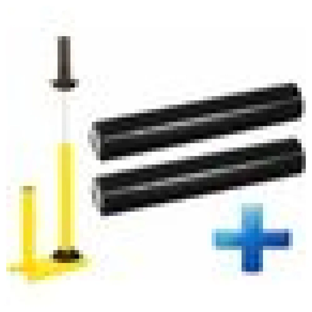 Sparset 2 Rollen Handstretchfolie Handwickelfolie schwarz mit Abroller B'STAR – Bild 4