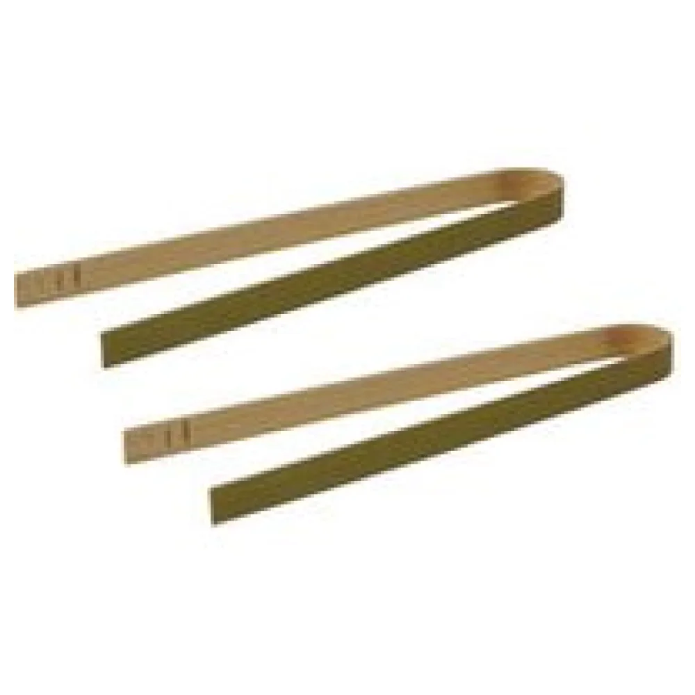 Fingerfood Zange aus Bambus, 16cm, 10 Stk. – Bild 3