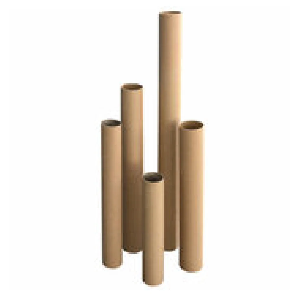 Versandrohre Versandhülsen rund 63 x 640 mm braun ohne Deckel | Format A2 A1