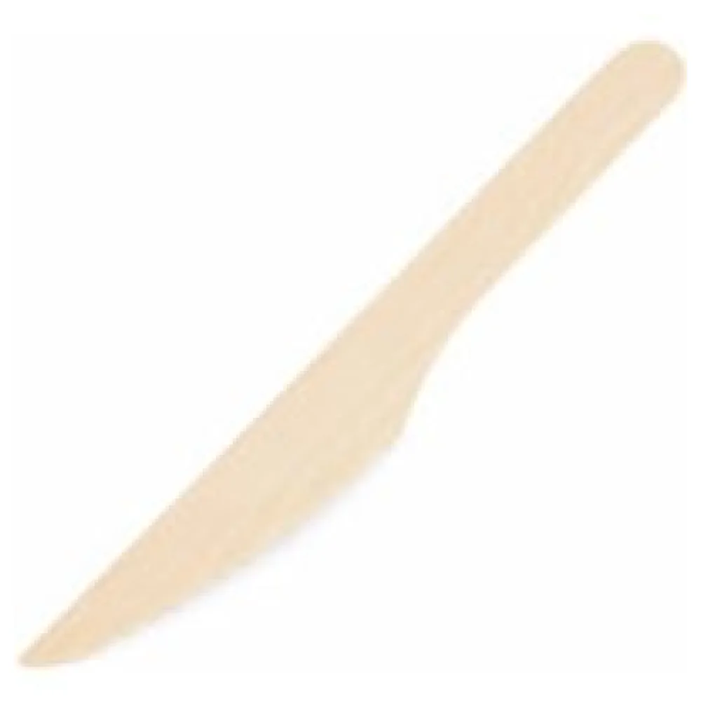 Holzmesser Messer aus Holz 160mm umweltfreundlich, 10 Stk. – Bild 3