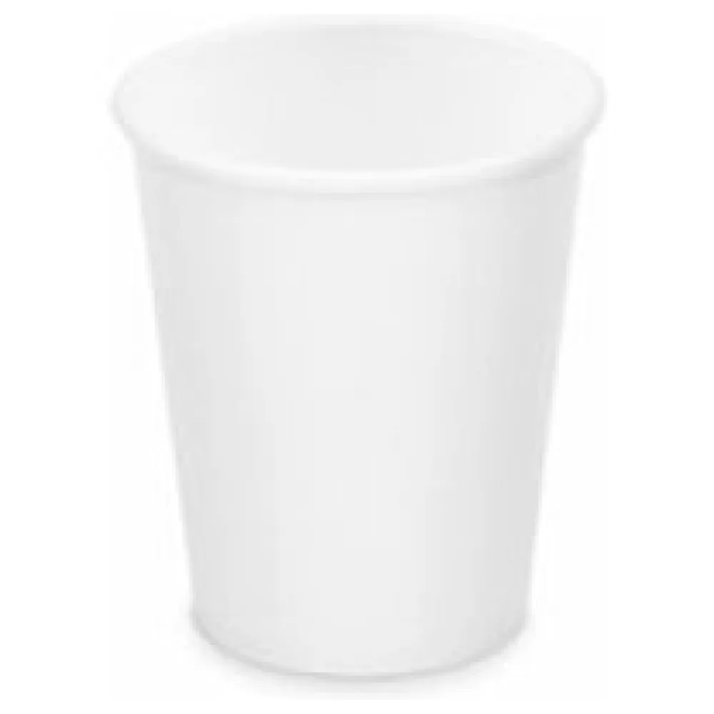 Heiß- und Kaltgetränkebecher Pappbecher weiß 200ml 280ml, O 80mm, 10 Stk. – Bild 3