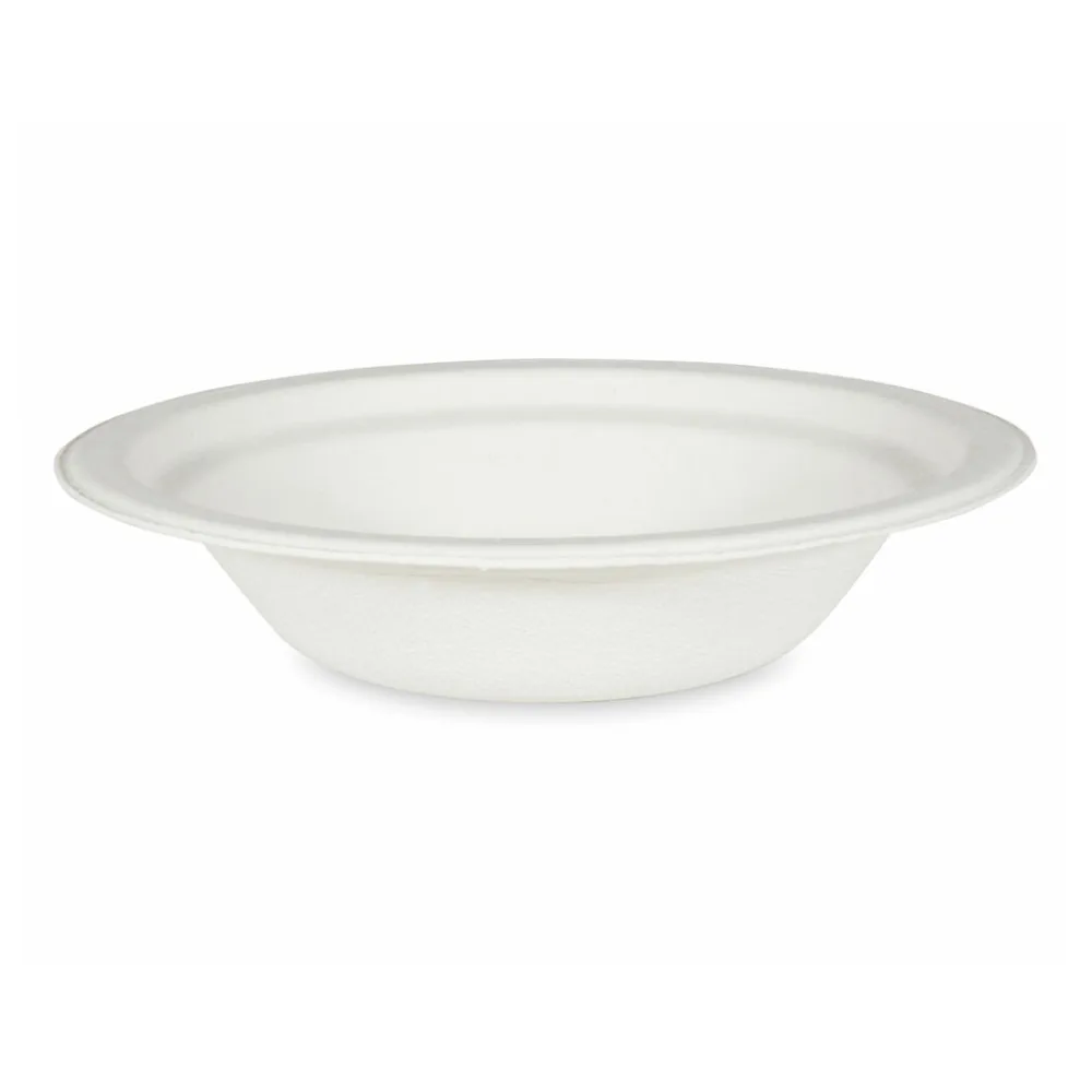 Bio Suppenteller Salatschalen Schale rund Zuckerrohr 400ml O 18 x 4 cm, 10 Stk. – Bild 2