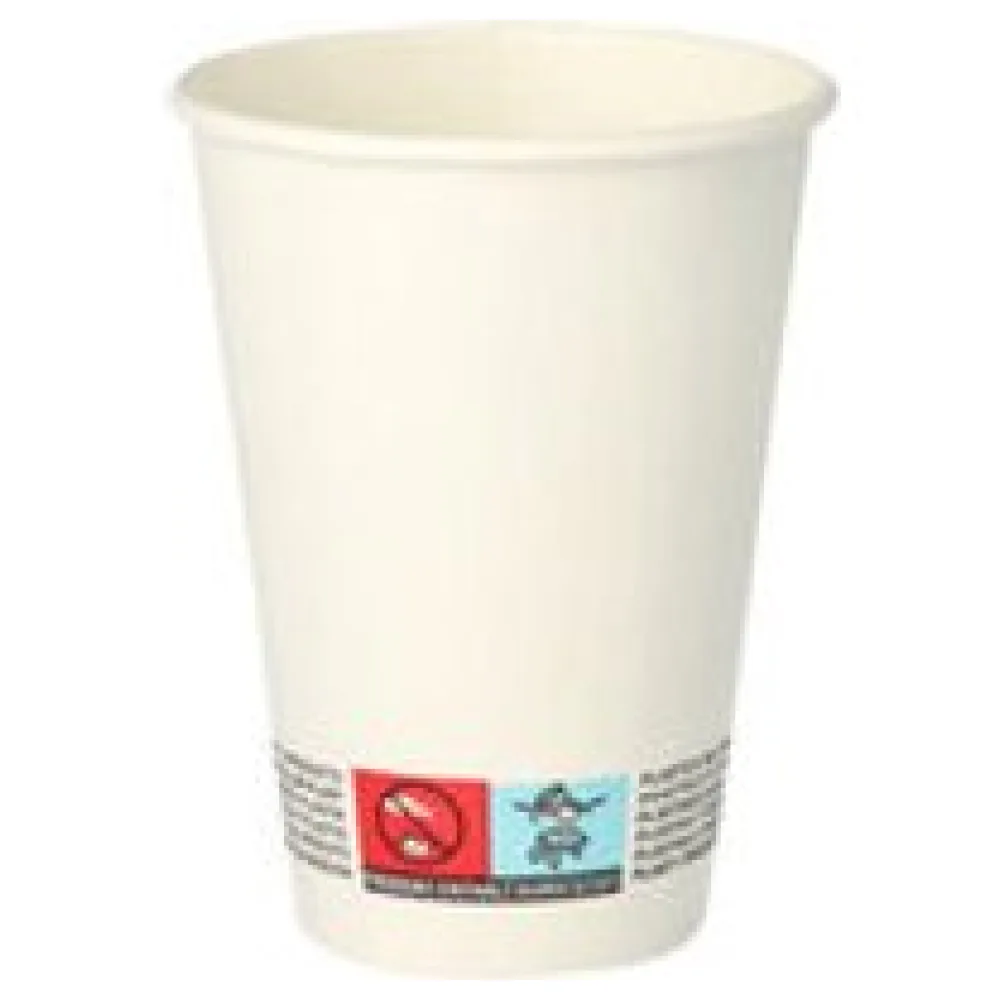 Automatenbecher Heißgetränke to go Pappbecher weiß 180 ml, 50 Stk. – Bild 3