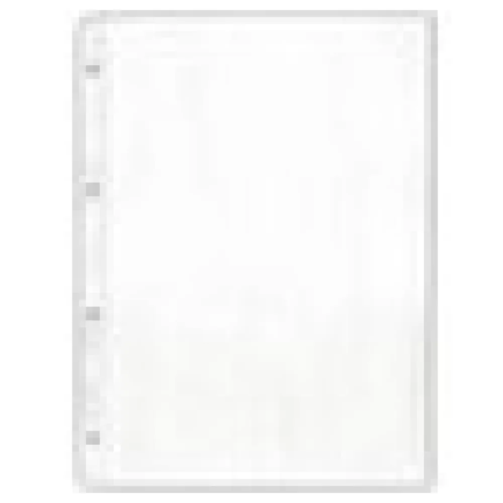 Ersatzfolien (PVC) transparent, matt, A4, 10 Stk. – Bild 4