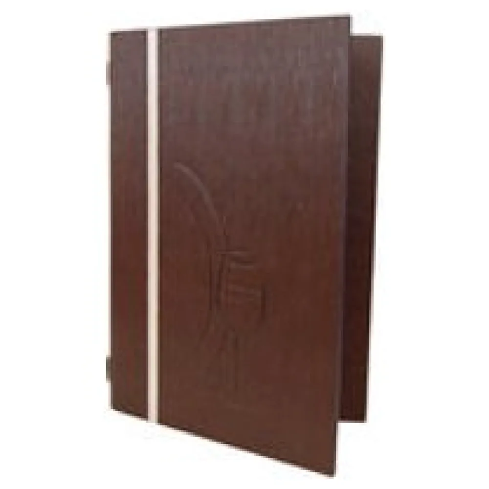Speisekarte "Elegance", A4, braun, 8 Seiten, 1 Stk. – Bild 3