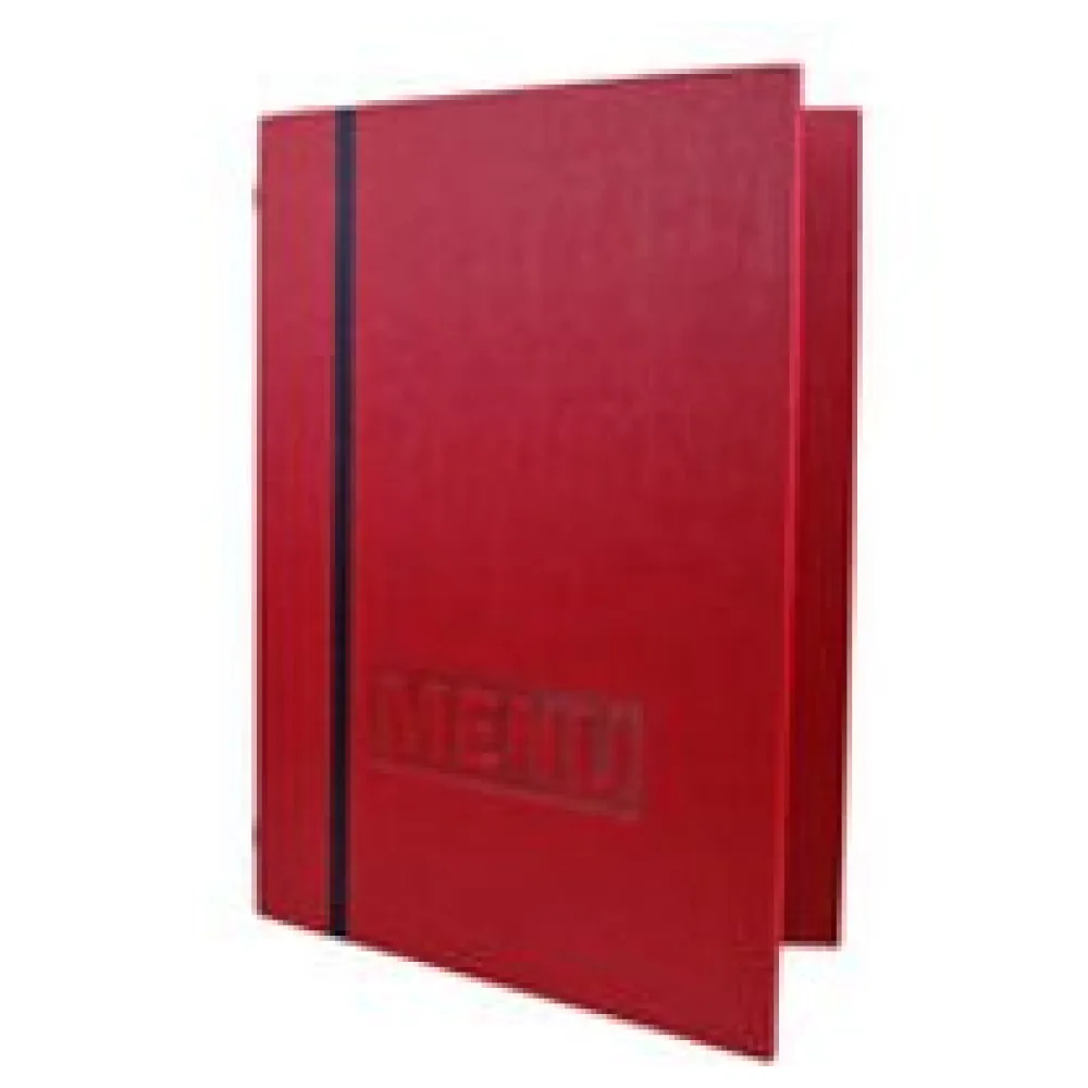 Speisekarte "Elegance", A4, rot, 8 Seiten, 1 Stk. – Bild 3