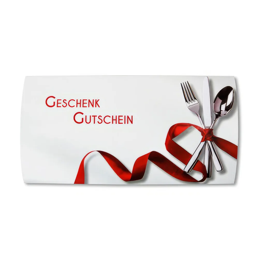 Geschenkgutschein "Gastro", 19x28.5cm, 25 Stk. – Bild 2