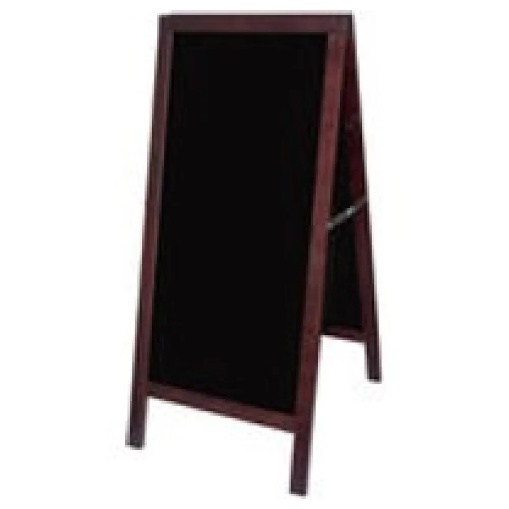 Gehweg-Kreidetafel, dunkelbraun, 50x110cm, 1 Stk. – Bild 3
