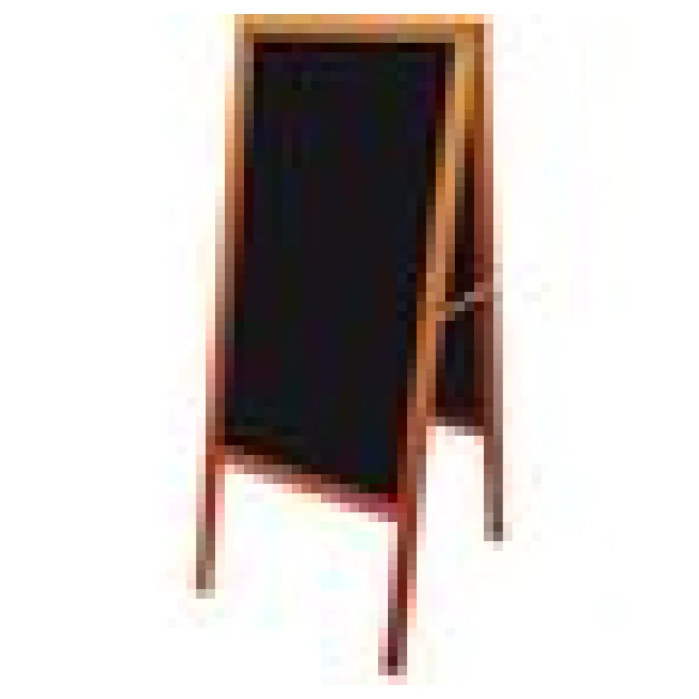 Gehweg-Kreidetafel, mahagoni, 56x134cm, 1 Stk. – Bild 4
