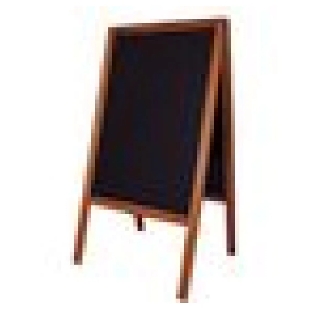 Gehweg-Kreidetafel, dunkelbraun, wasserfest, 61x118cm, 1 Stk. – Bild 4