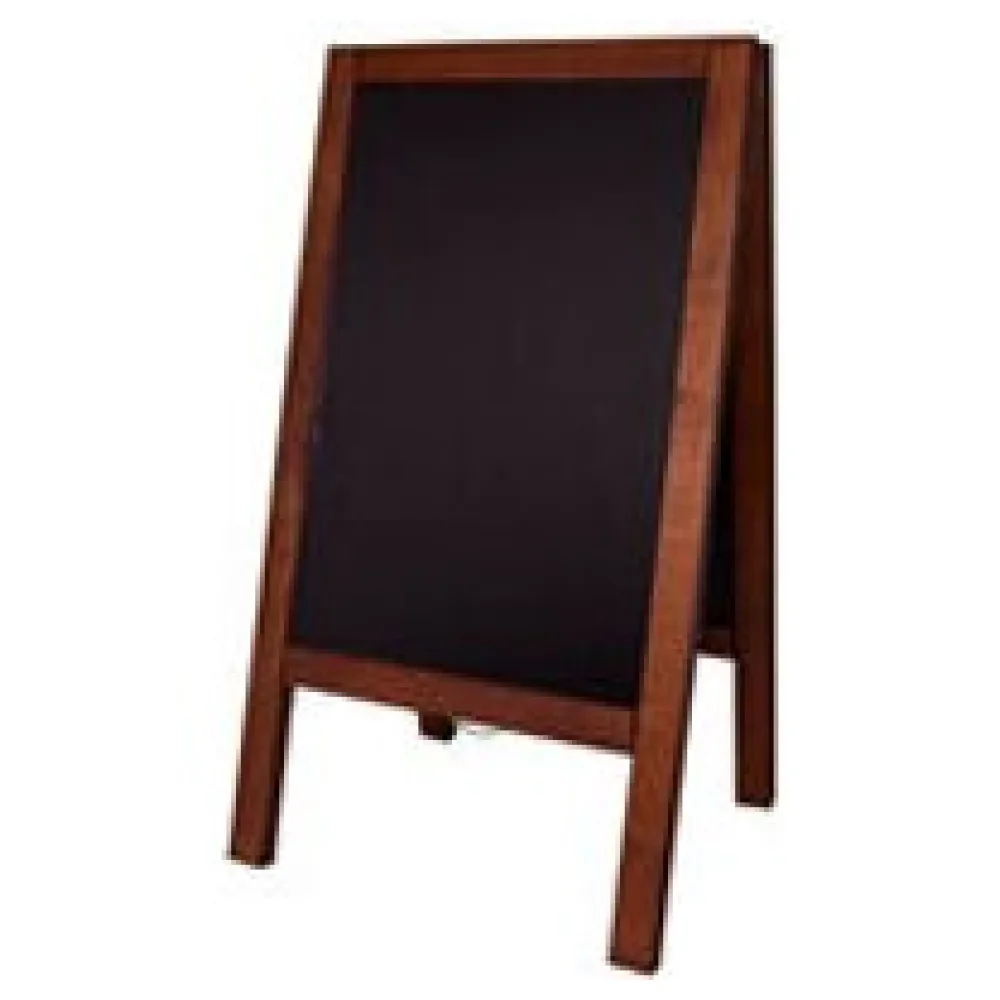 Gehweg-Kreidetafel, dunkelbraun, wind- und wasserfest, 65x118cm, 1 Stk. – Bild 3