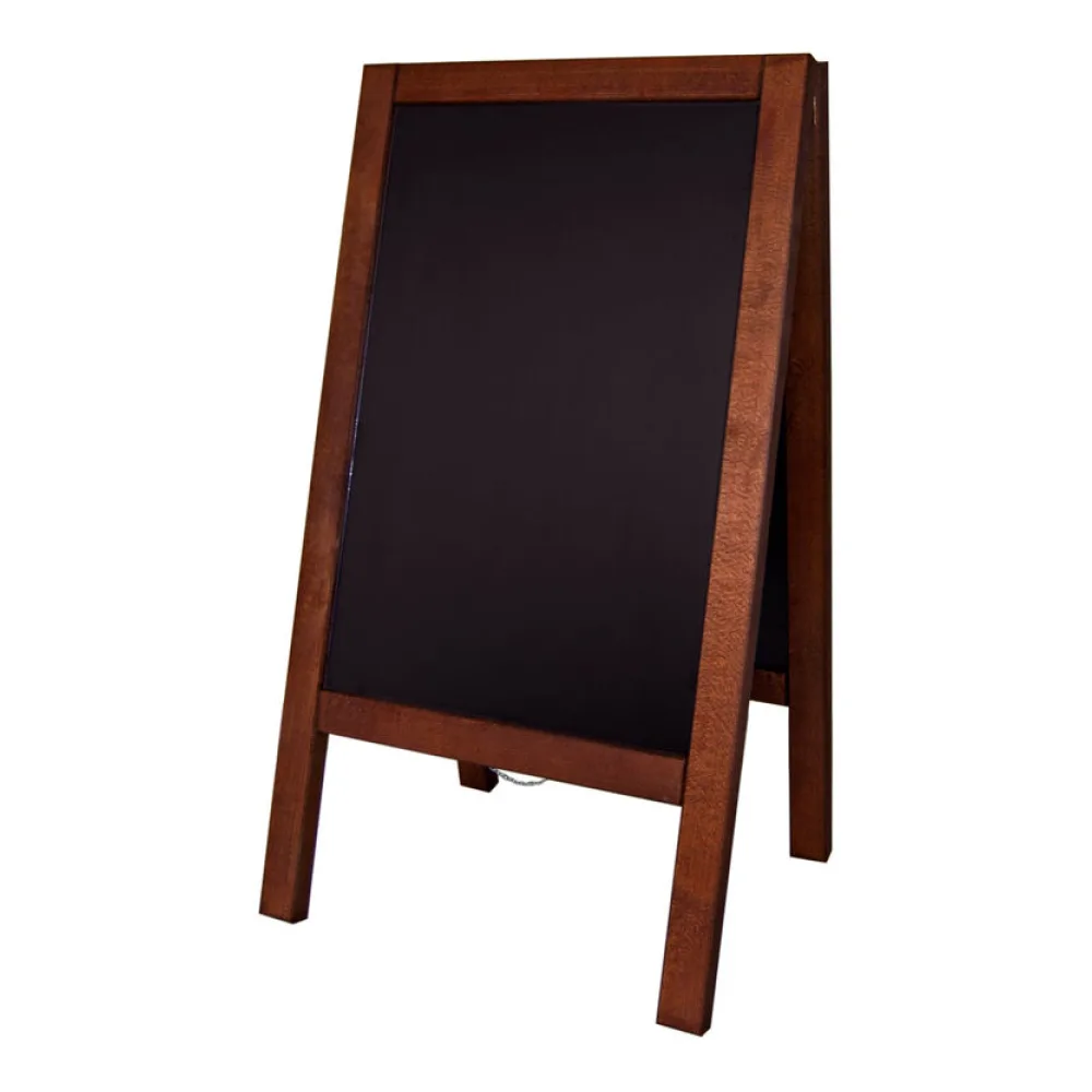 Gehweg-Kreidetafel, dunkelbraun, wind- und wasserfest, 65x118cm, 1 Stk. – Bild 2