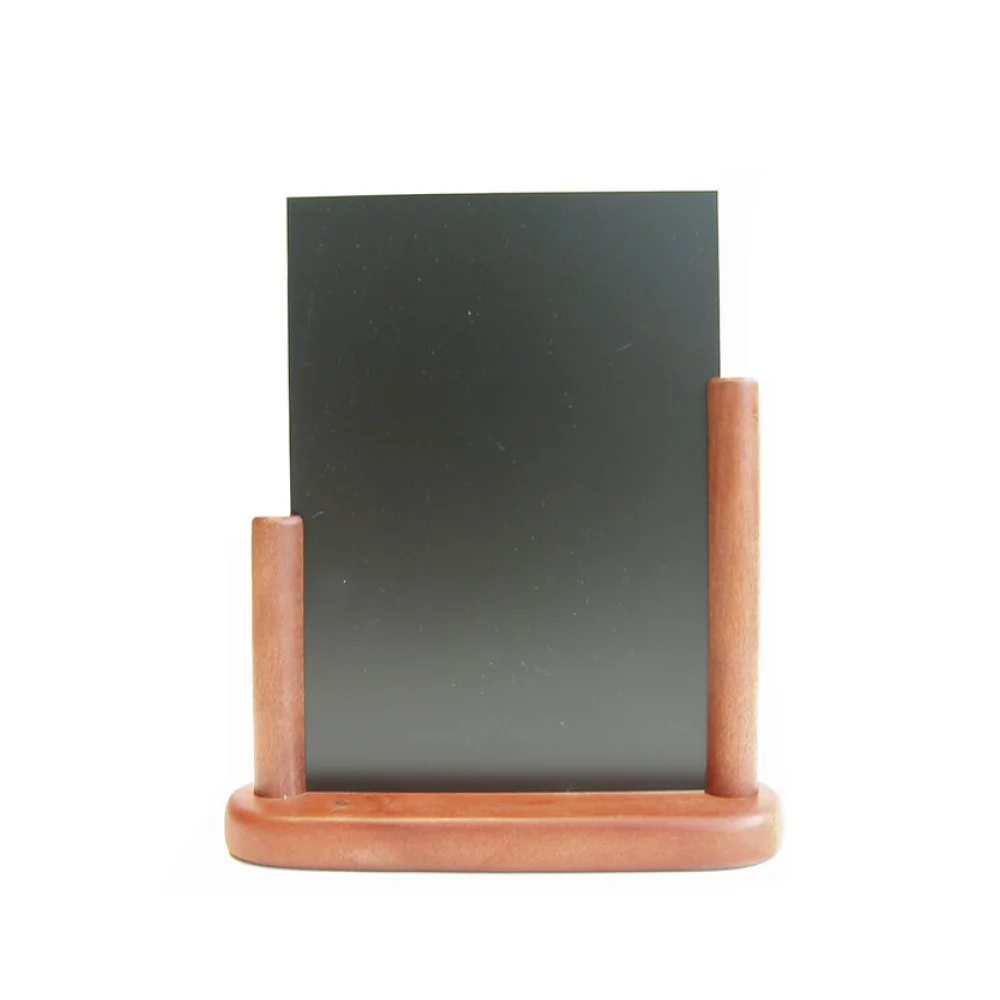 Tisch-Kreidetafel, mahagoni, 15x21cm, 1 Stk. – Bild 2