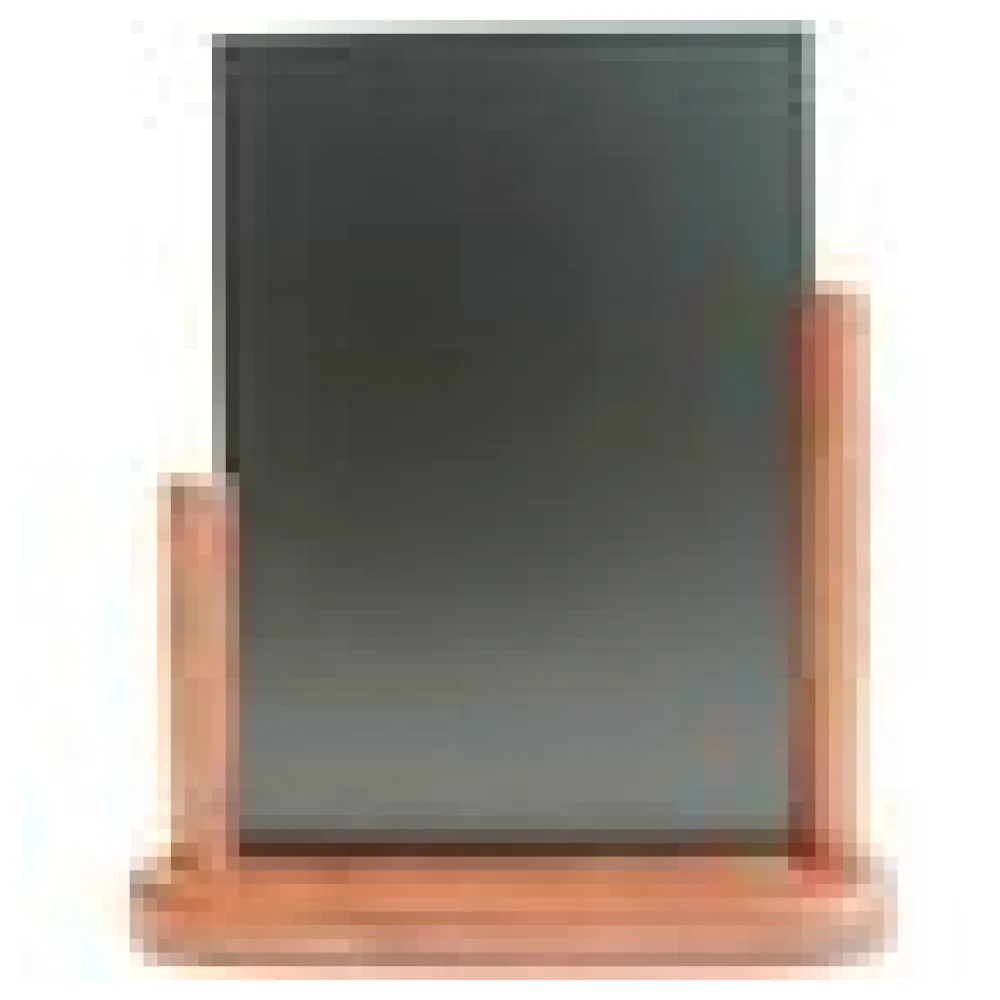 Tisch-Kreidetafel, mahagoni, 15x21cm, 1 Stk. – Bild 4