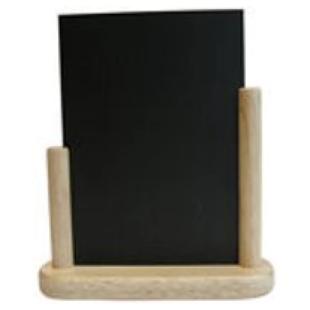 Tisch-Kreidetafel, natur, 21x30cm, 1 Stk. – Bild 3