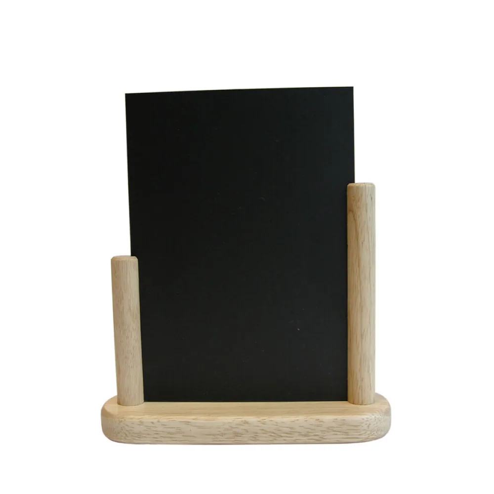 Tisch-Kreidetafel, natur, 21x30cm, 1 Stk. – Bild 2