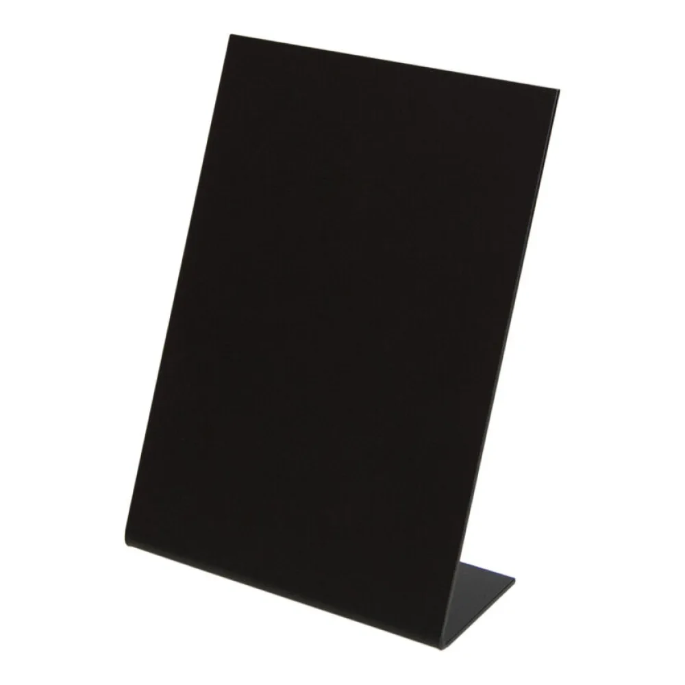 Tisch-Kreidetafeln, PVC, schwarz, ca. 14.8x21cm, DIN A5, 3 Stk. – Bild 2