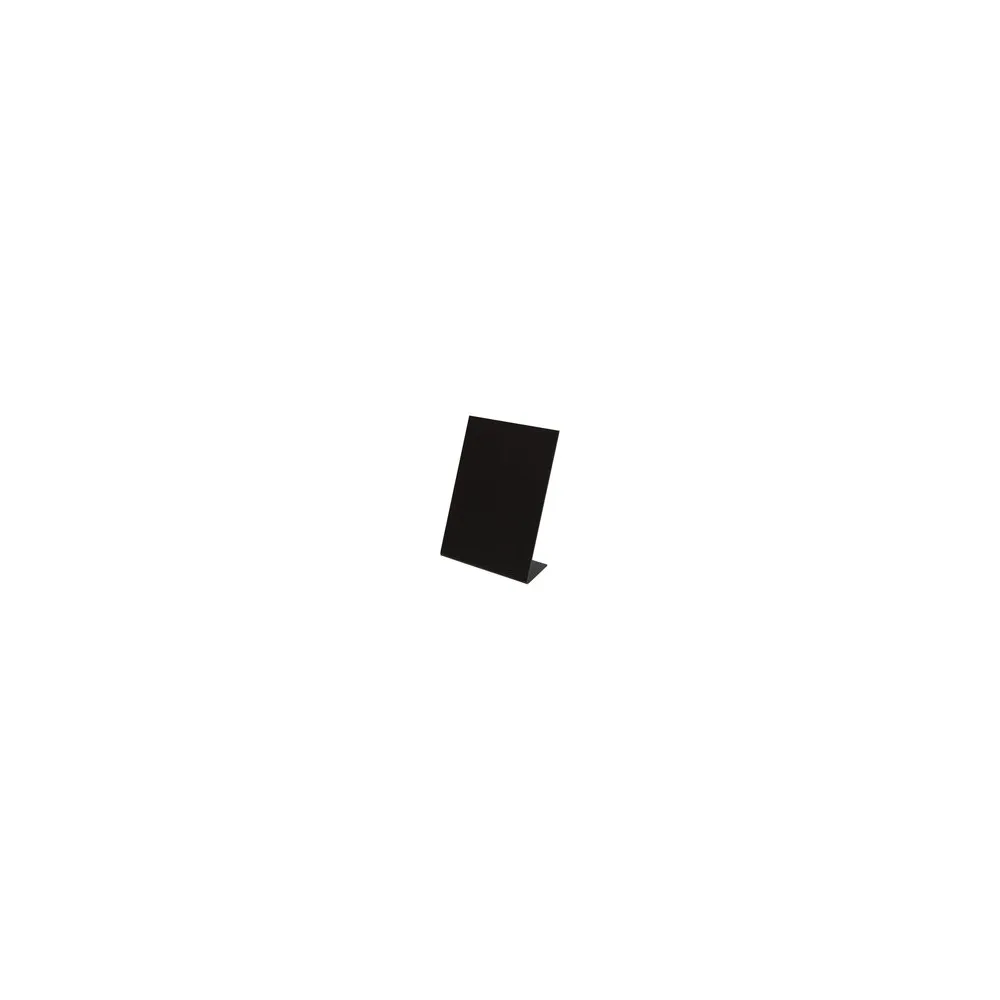 Tisch-Kreidetafeln, PVC, schwarz, ca. 14.8x21cm, DIN A5, 3 Stk.