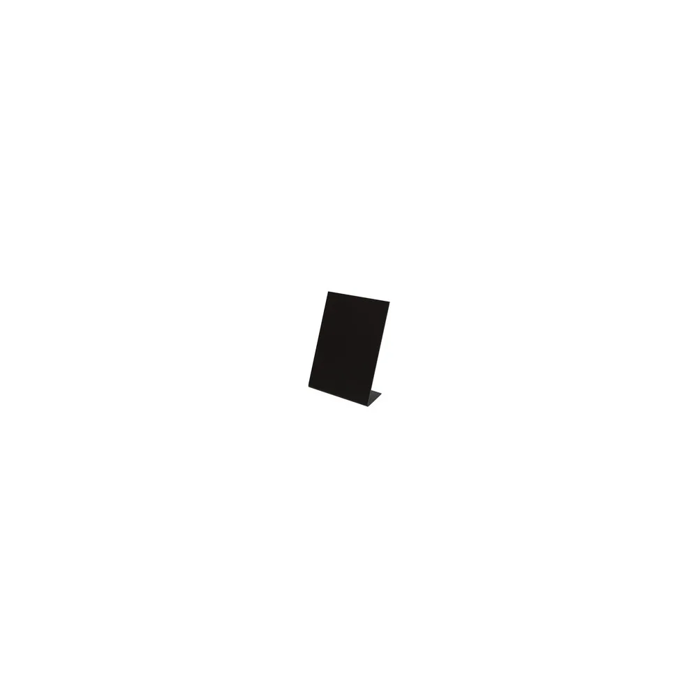 Tisch-Kreidetafeln, PVC, schwarz, ca. 7.4x10.5cm, DIN A7, 3 Stk.