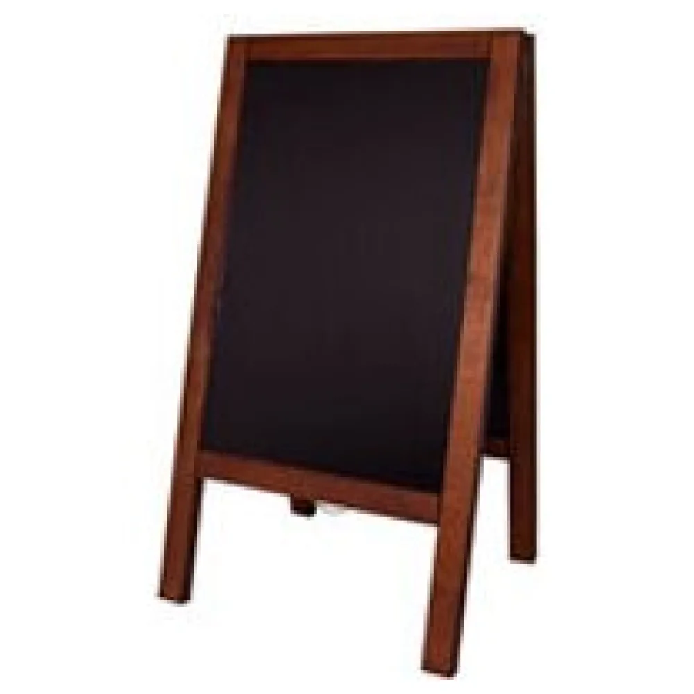 Gehweg-Kreidetafel, dunkelbraun, wind- und wasserfest, 60x100cm, 1 Stk. – Bild 3