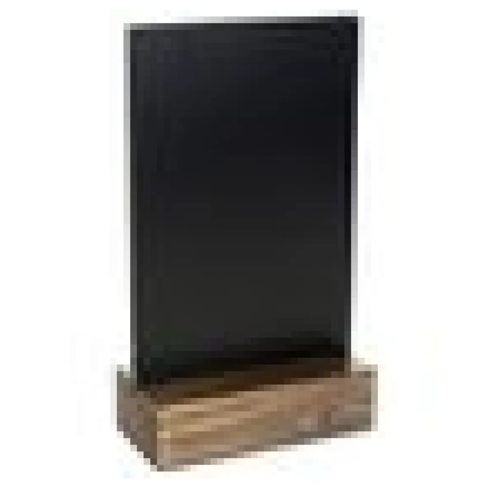 Tisch-Kreidetafel, dunkelbraun, A6, 1 Stk. – Bild 4