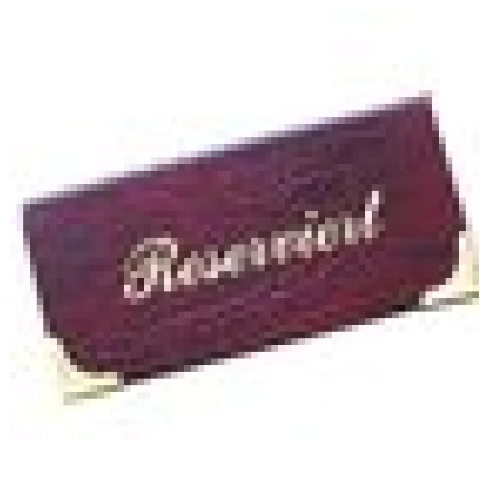Tischaufsteller "Reserviert" aus Kunstleder, weinrot, 13x6.5cm, 1 Stk. – Bild 4