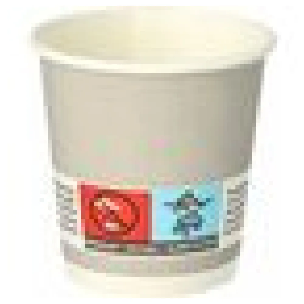 BIO Trinkbecher 'Shot' Schnapsbecher aus Pappe 5 cl 50 ml silber, 20 Stk. – Bild 4