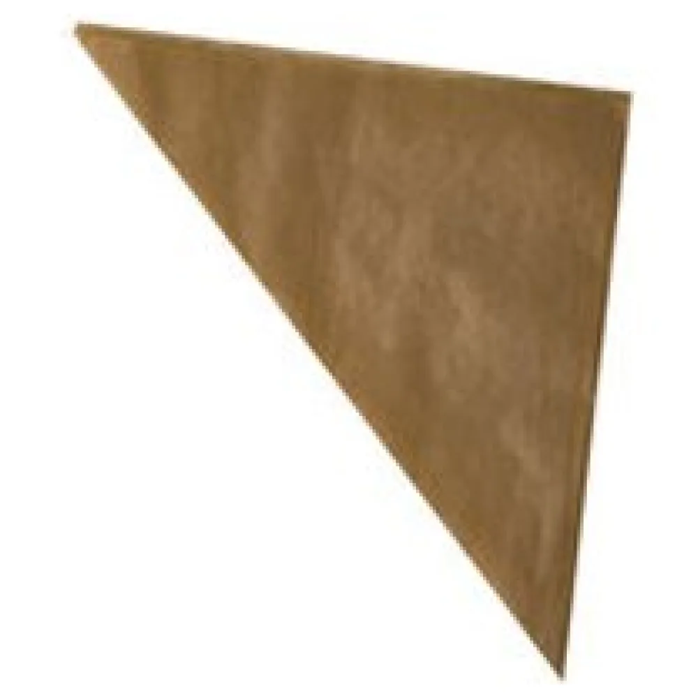 Spitztüten Pergamentersatz fettdicht 19x19x27cm 125gr. braun, 100 Stk. – Bild 3