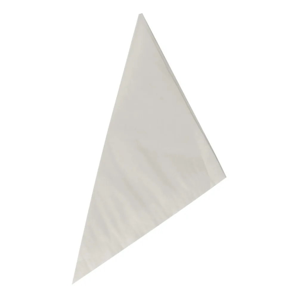 Spitztüten Pergamentersatz fettdicht 19x19x27cm 125gr. weiss, 100 Stk. – Bild 2
