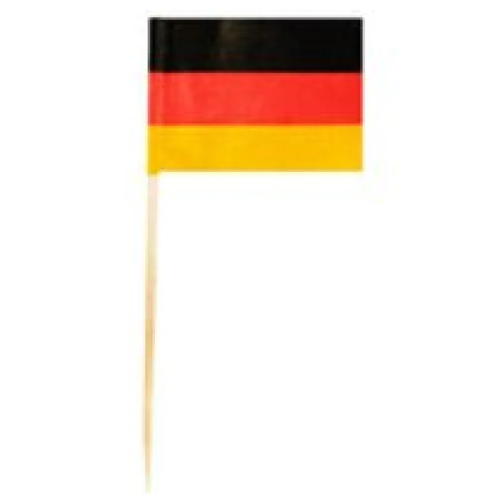 Flaggenpicker Fahnenpicker Deko-Picker Land 'Deutschland', 50 Stk. – Bild 3