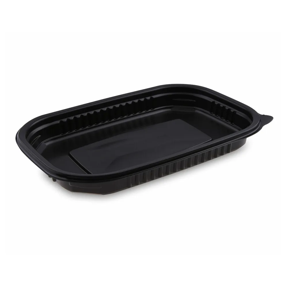 Mikrowellenschalen schwarz 'M' 650 ml - 22x15x 2,5 cm, 50 Stk. – Bild 2