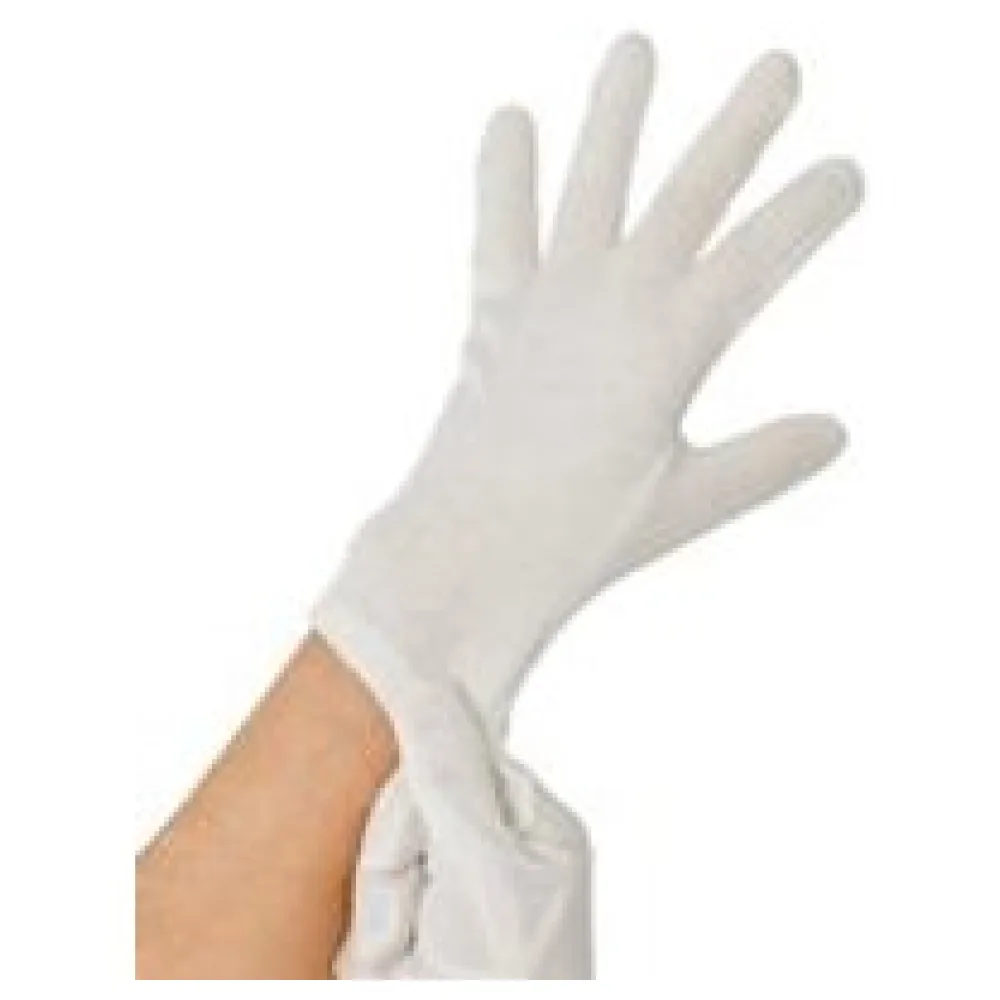 Baumwollhandschuhe weiss Größe XL, 12 Paar – Bild 3