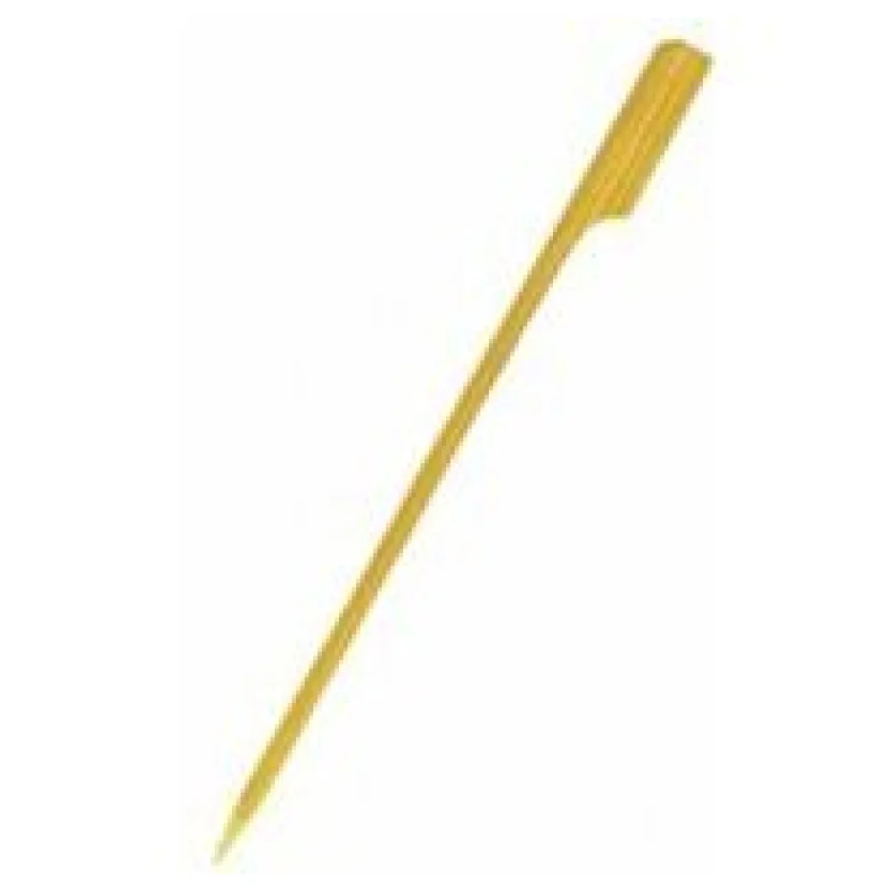 Fingerfood-Spieße aus Bambus FLAGGE NATUR 200mm stabil und splitterfrei 250 Stk. – Bild 3