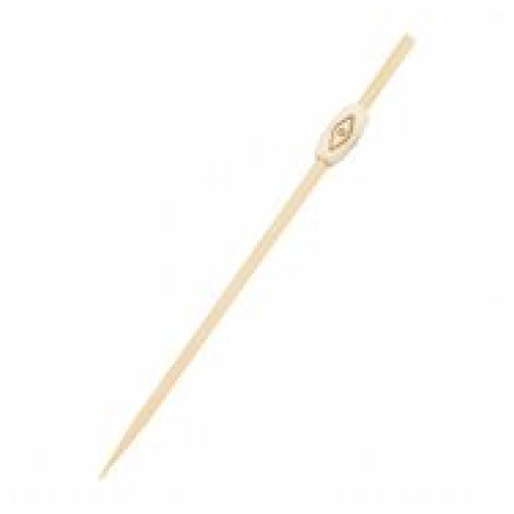 Fingerfood-Spieße aus Bambus NATUR 120 mm, stabil und splitterfrei, 100 Stk.