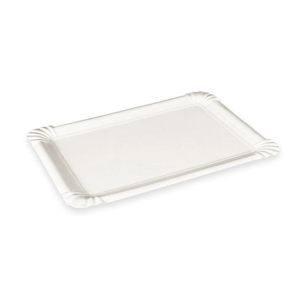 BIONATURE Pappteller aus Frischfaser 16 x 10 cm fettdicht weiß, 250 Stk. – Bild 2