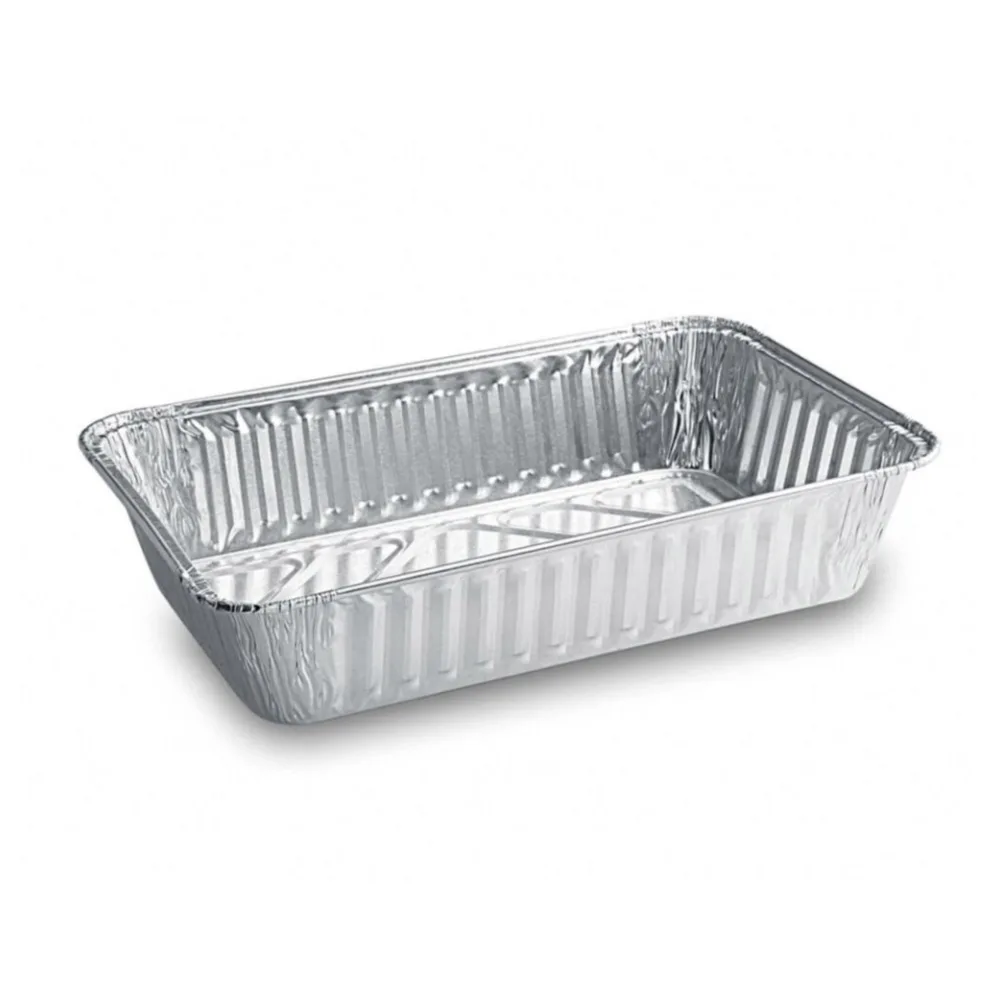 Alu-Pasta Schale Lasagne-Form Auflaufform eckig 800ml, 203x135x40mm, 100 Stk. – Bild 2