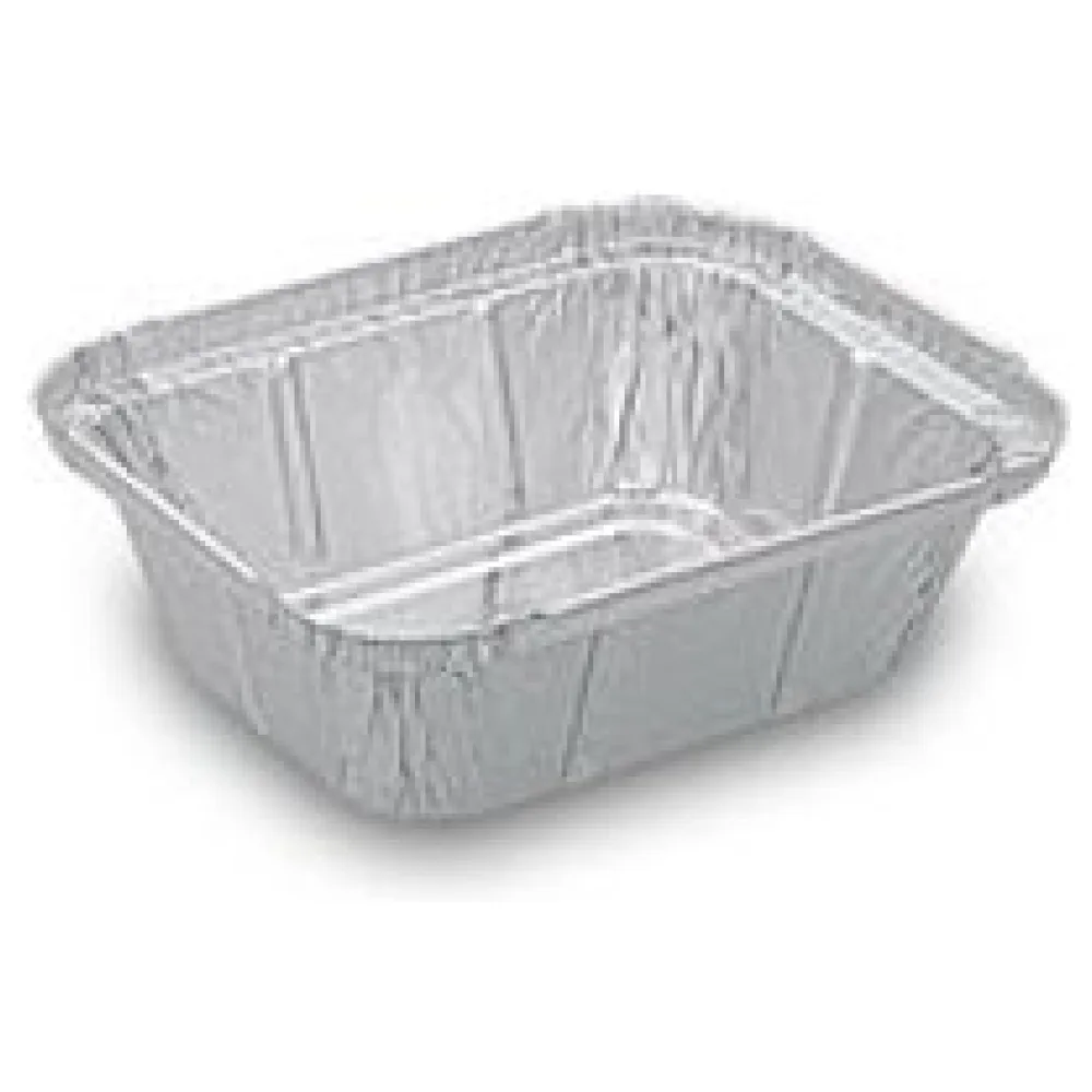 Alu-Servierschalen Aluschale Menüschale Grillschale 250ml 129x103x34mm, 100 Stk. – Bild 3
