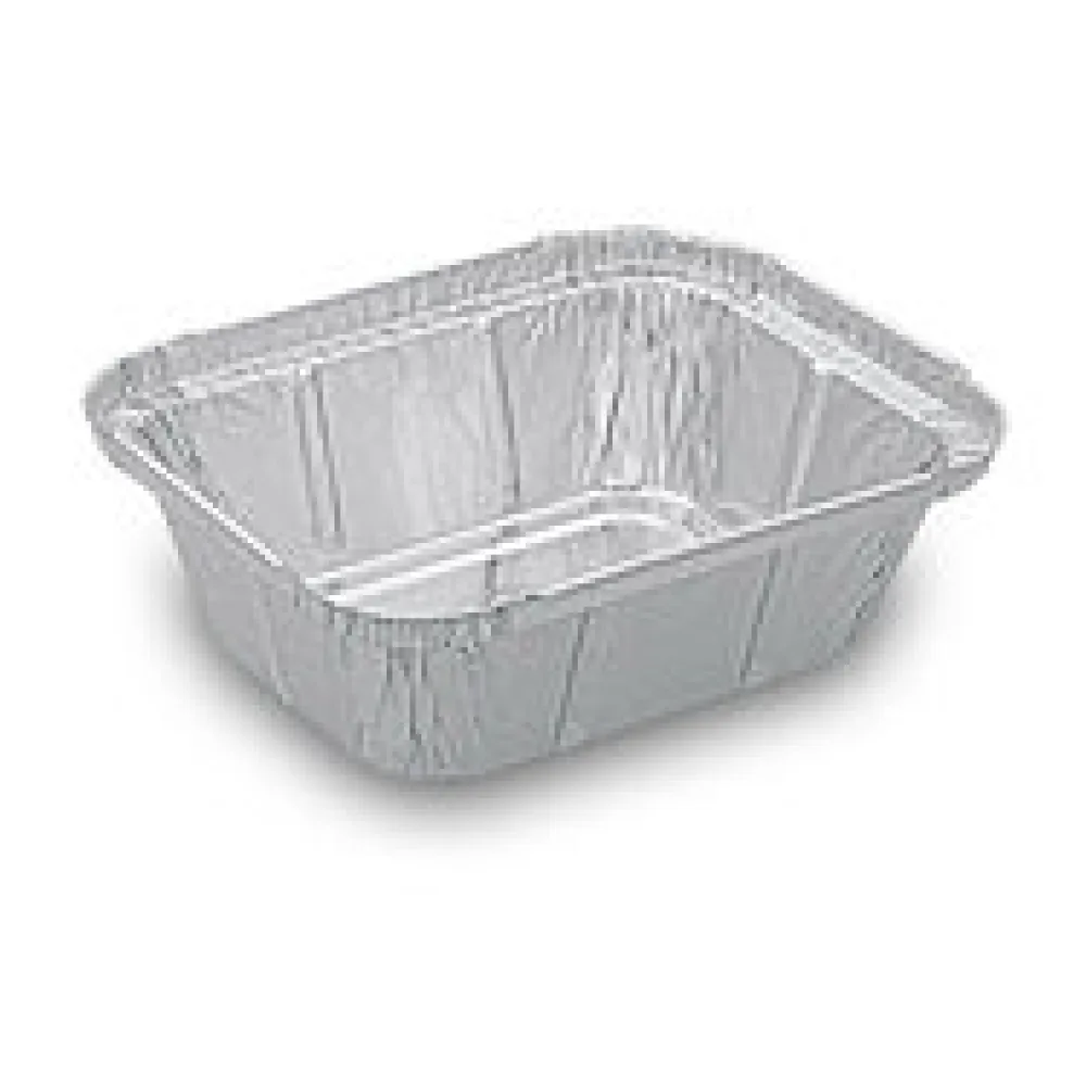 Alu-Servierschalen Aluschale Menüschale Grillschale 250ml 129x103x34mm, 100 Stk.
