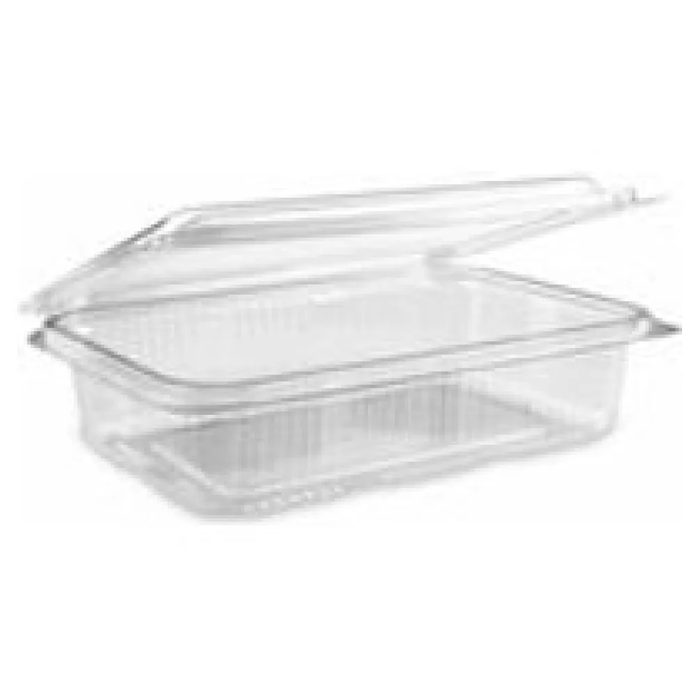 Rechteckschale Aufbewahrungsbox klar mit Deckel 1000 ml PET, 50 Stk. – Bild 3