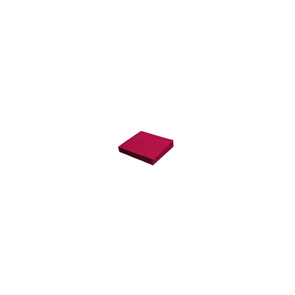 Servietten 33 x 33 cm 1/4-Falz 3-lagig bordeaux, 20 Stk.