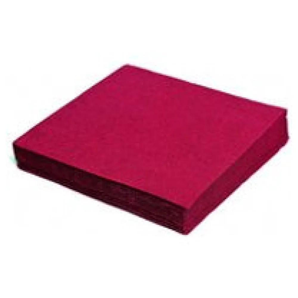 Servietten 33 x 33 cm 1/4-Falz 3-lagig bordeaux, 20 Stk. – Bild 3